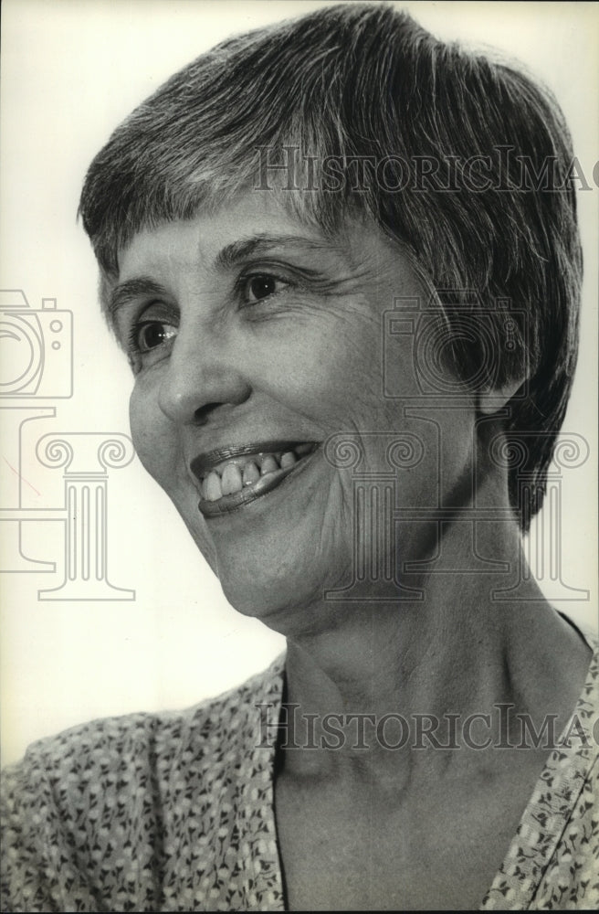 1979 Press Photo Author Caroline Bird- Historic Images