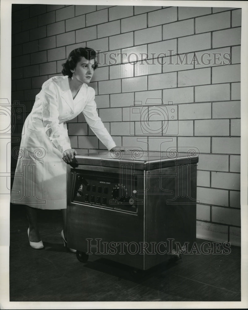 1952 Press Photo The new Westinghouse "plastic kidney" - mja06962