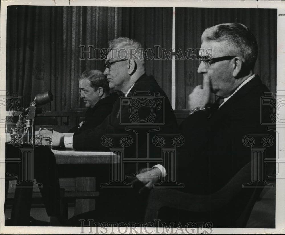 1967 Press Photo Police Chief Harold A Breier on Senate sub-com hearings- Historic Images