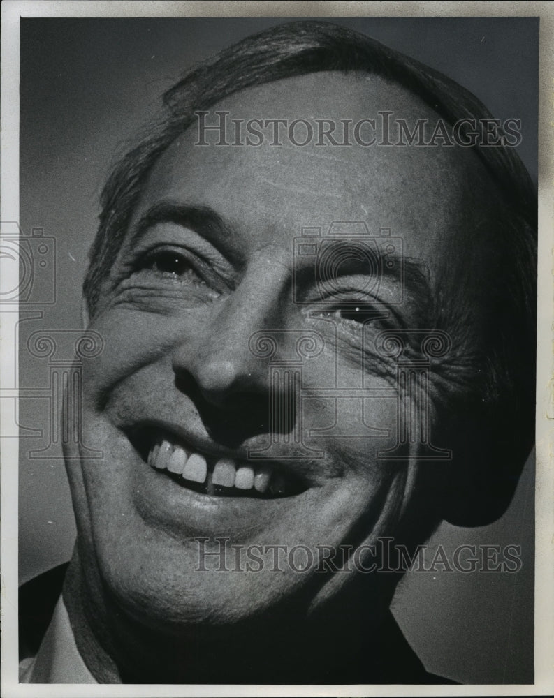 1967 Press Photo Saul Bellow, author, U.S. - mja07866