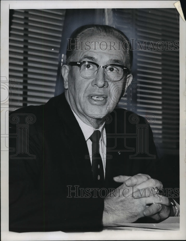 1968 Press Photo Ezra Taft Benson, Secretary of Agriculture - Historic Images