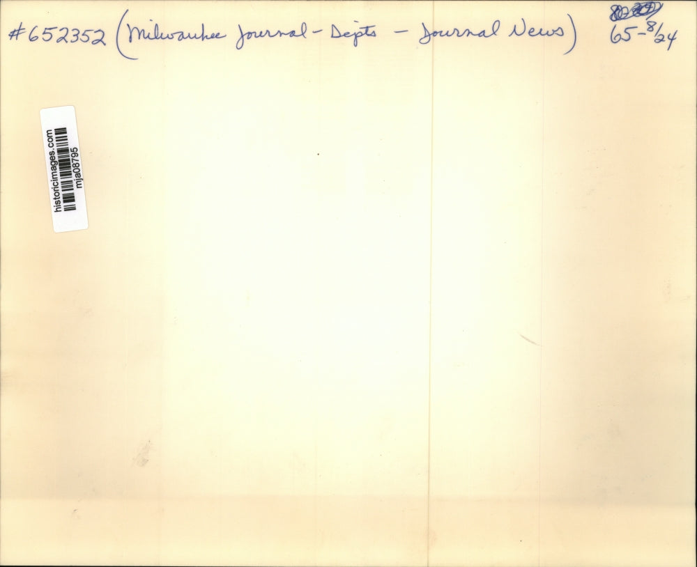 1965 Press Photo Milwaukee Journal, Journal News Department - mja08795