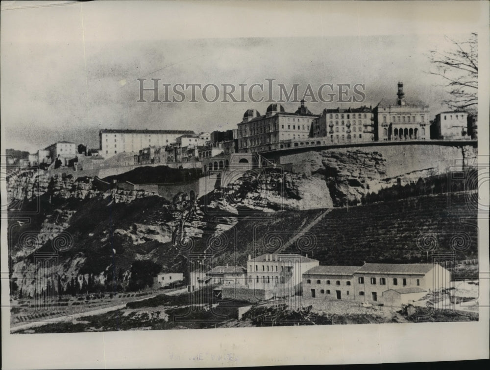 1934 Press Photo Constantine, Alegeria Where 110 Slain 300 Injured in Riots- Historic Images