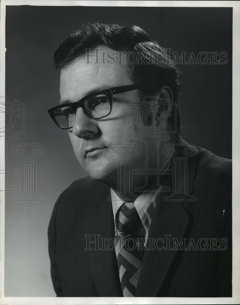 1972 Press Photo David F. Behrendt, Journal employee, Milw.- Historic Images