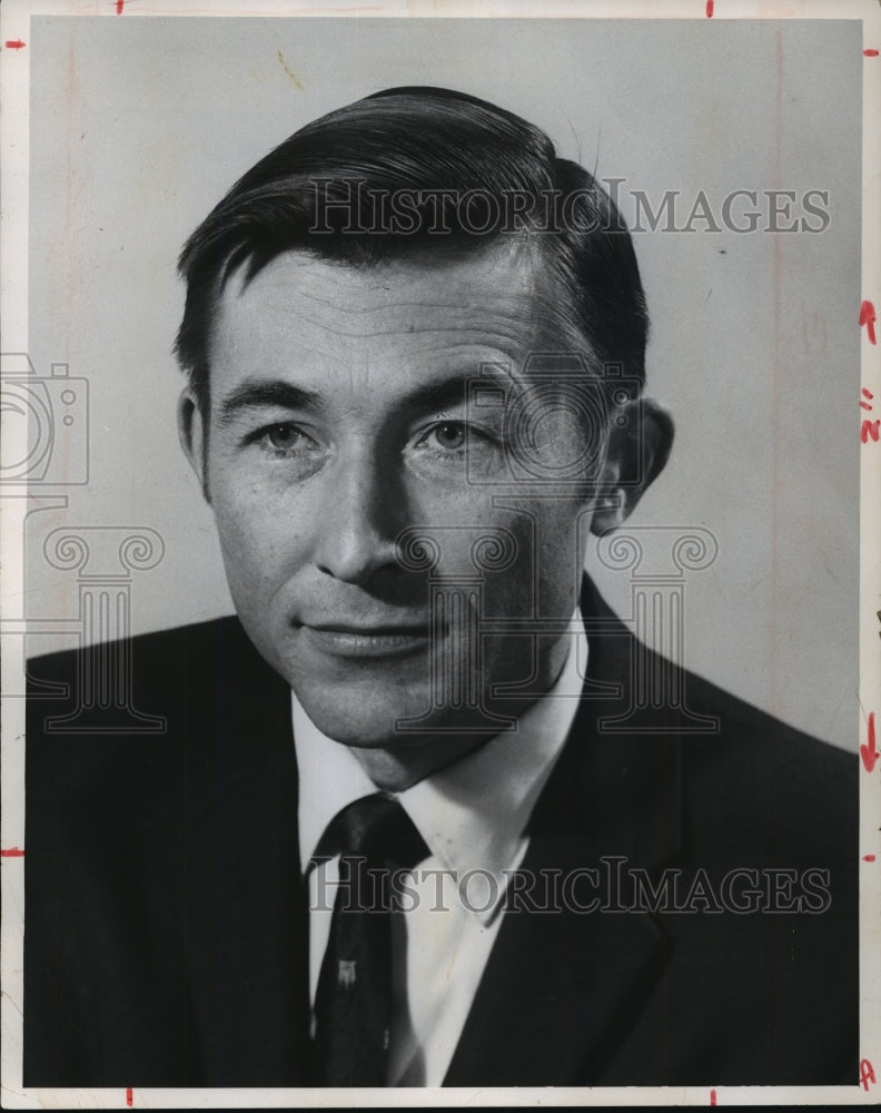 1969 Press Photo Richard Brandee of Sentinel Washington Bureau - Historic Images