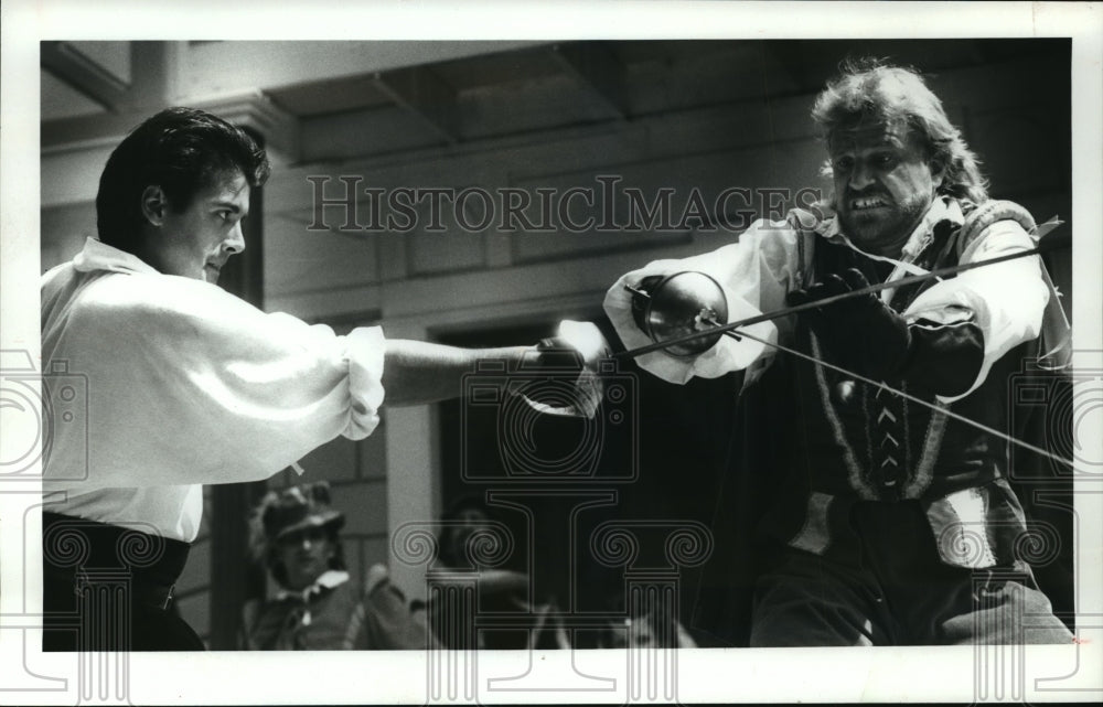 1989 Press Photo The Bristol Renaissance Faire troupe will perform - Historic Images