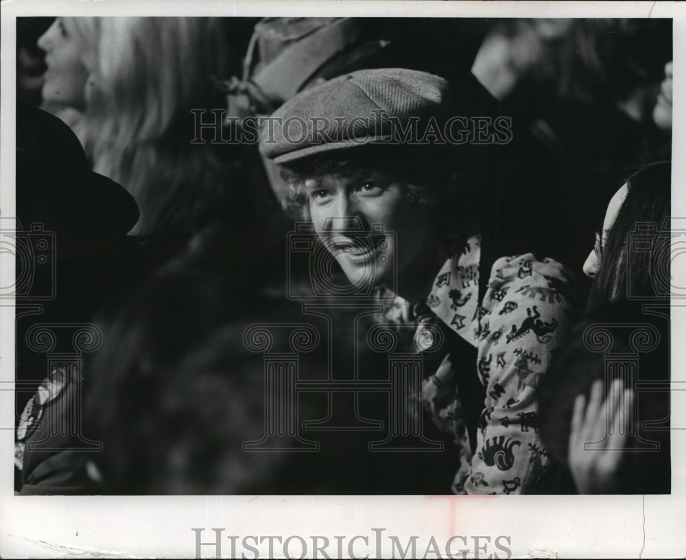1973 Press Photo Pete Barnes- We don't want this to turn into Johnny Carson Shw