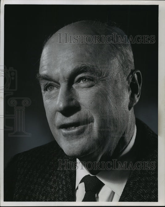 1963 Press Photo John D. Craig, television producer- Historic Images