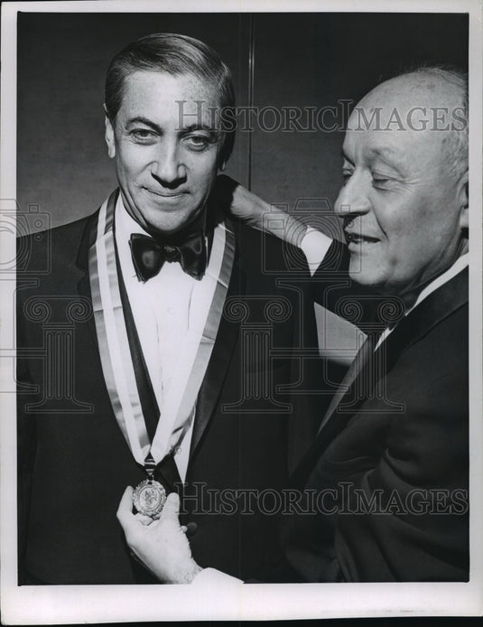 1966 Press Photo Ben Barkin and Sam Beber - mja10052- Historic Images