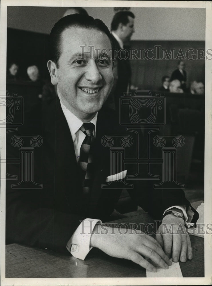 1963 Press Photo Frank Balistreri, Milw. Taoernkeeper- Historic Images