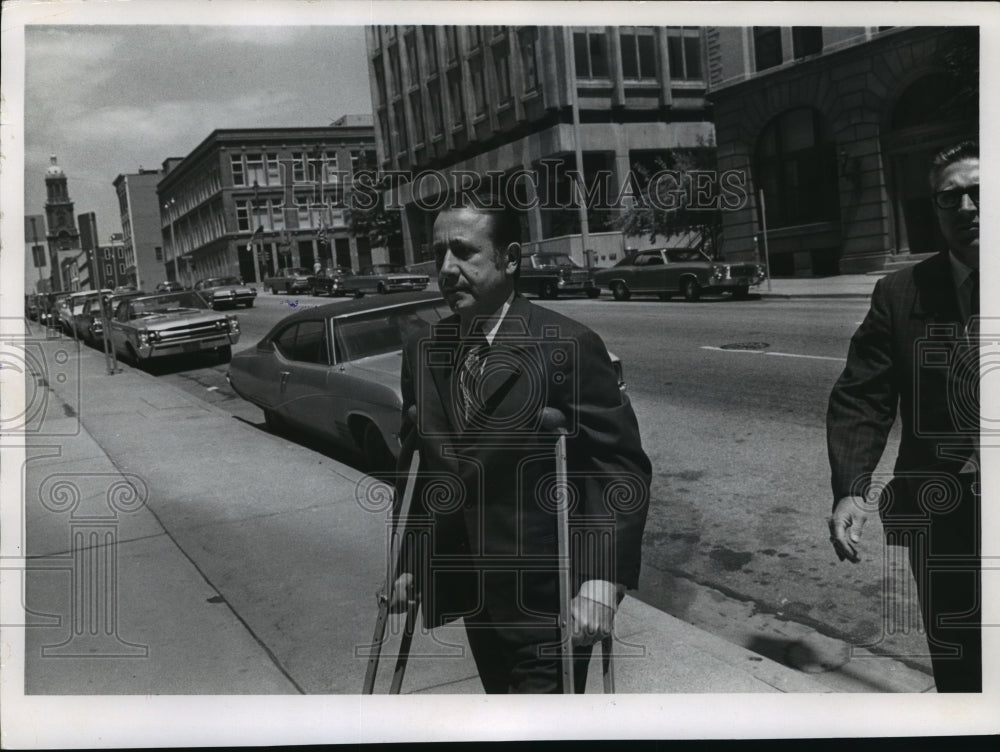 1971 Press Photo Frank P. Balistreri, nightclub owner - mja10576