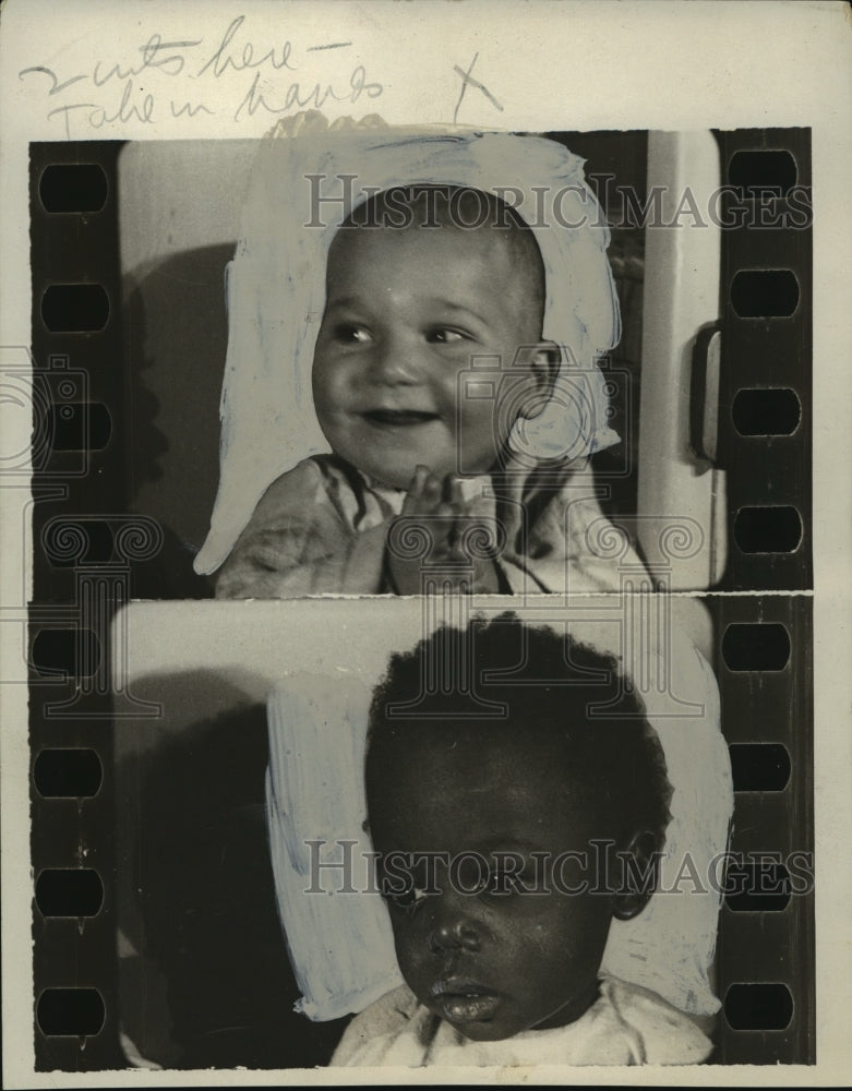 1930 Press Photo Babies of different ethnicity - mja11224- Historic Images