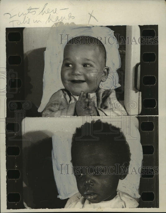 1930 Press Photo Babies of different ethnicity - mja11224- Historic Images