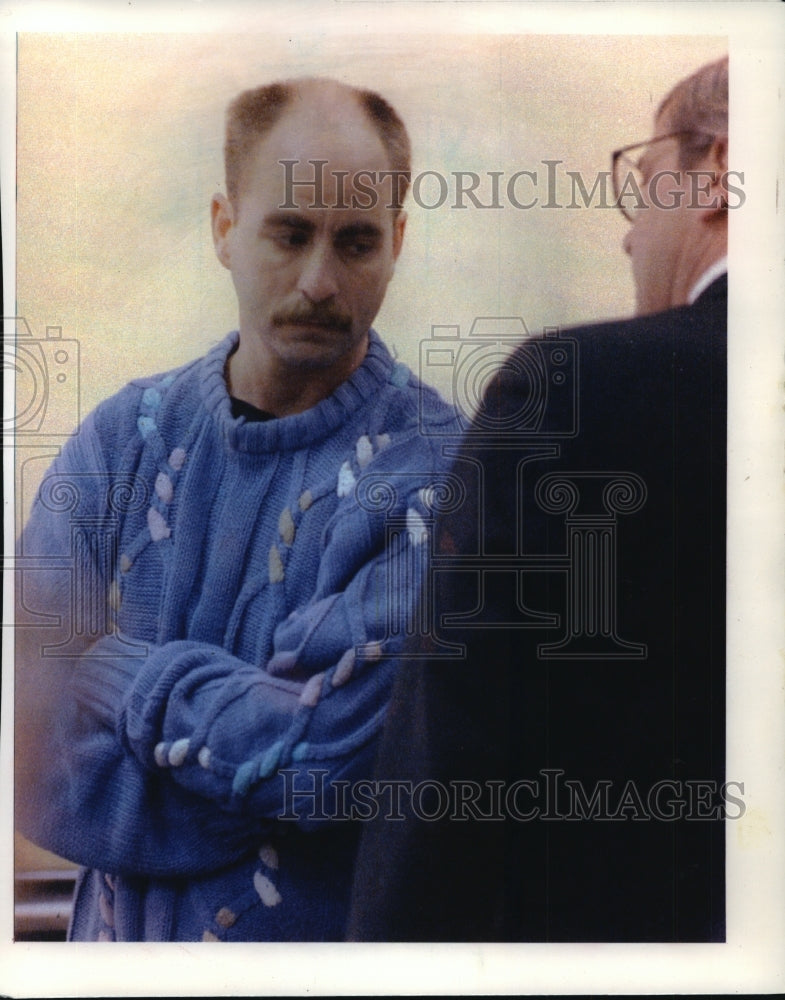 1992 Press Photo Jesse Anderson, in his initial court appearance- Historic Images