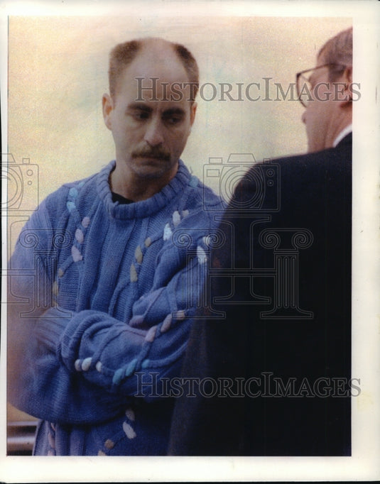 1992 Press Photo Jesse Anderson, in his initial court appearance- Historic Images