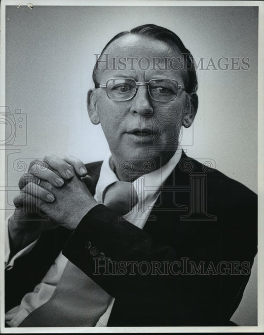 1975 Press Photo Robert E. Baldwin, UW chairwoman of the economic department- Historic Images