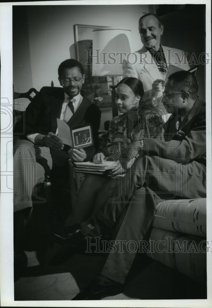 1994 Press Photo Al Walker, president of the Cream City Medical Society- Historic Images