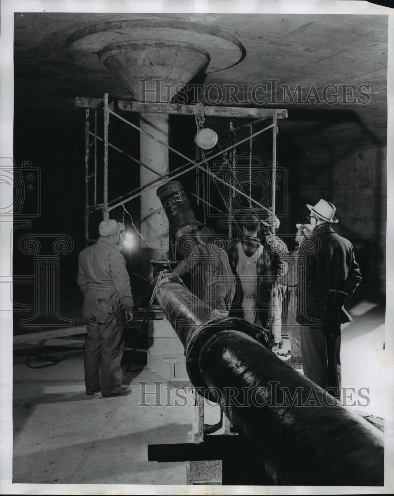 1957 Press Photo Oak Creek- Historic Images