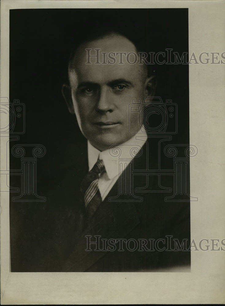1925 Press Photo GB Luhman, President 1st Wisconsin Trust Co - mja14683- Historic Images