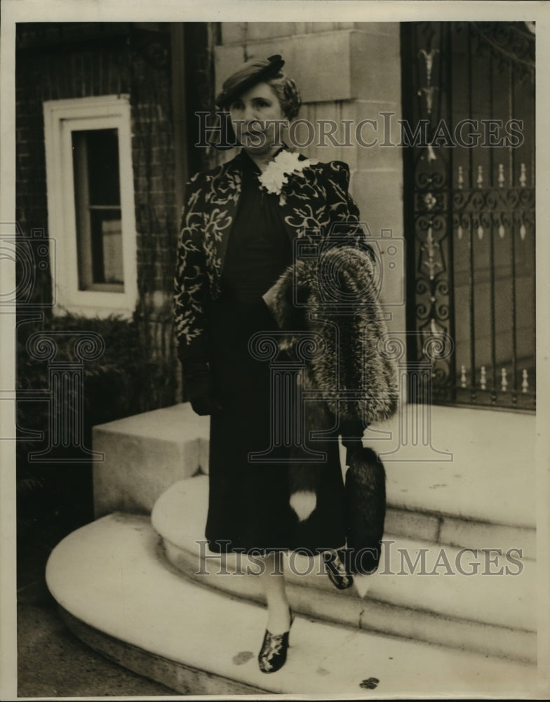 1938 Press Photo Mrs. Wal Kopneck - mja14762- Historic Images