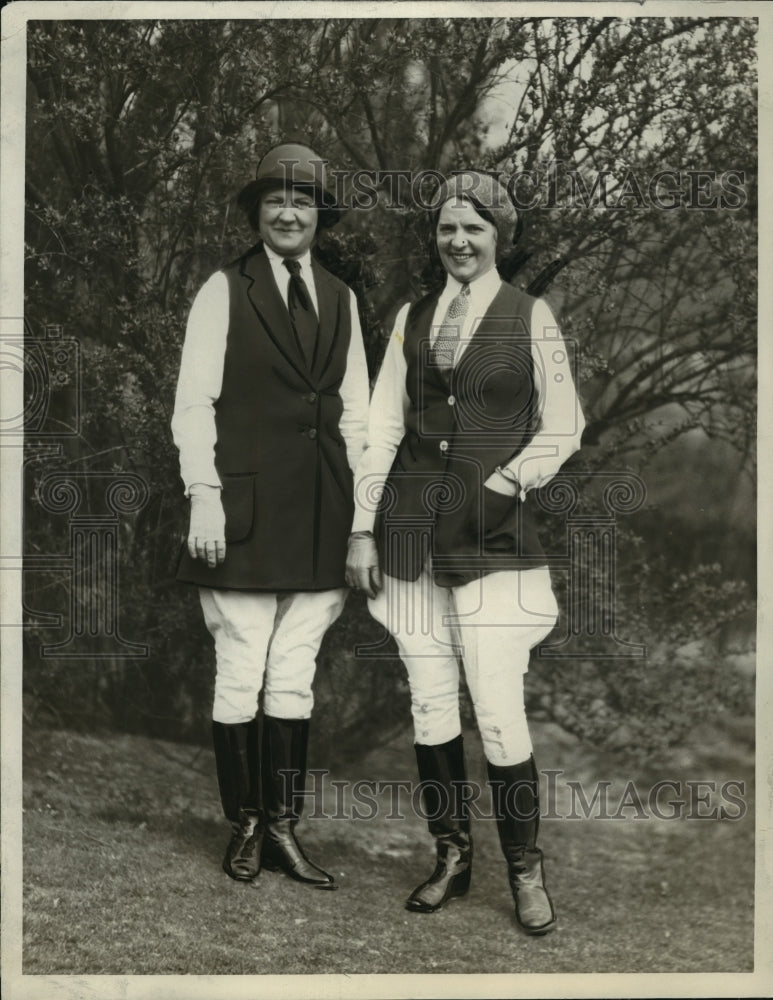 1931 Press Photo Mrs Fred R Rankl &amp; Mrs AC Lange of Milwaukee - Historic Images