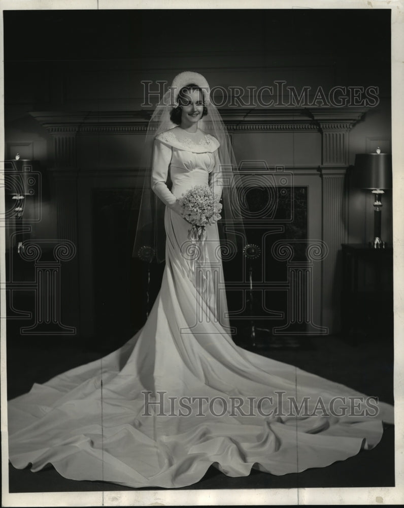 1941 Press Photo Mrs. Urbane W. Hird II was Miss Jane Grove before he marriage- Historic Images