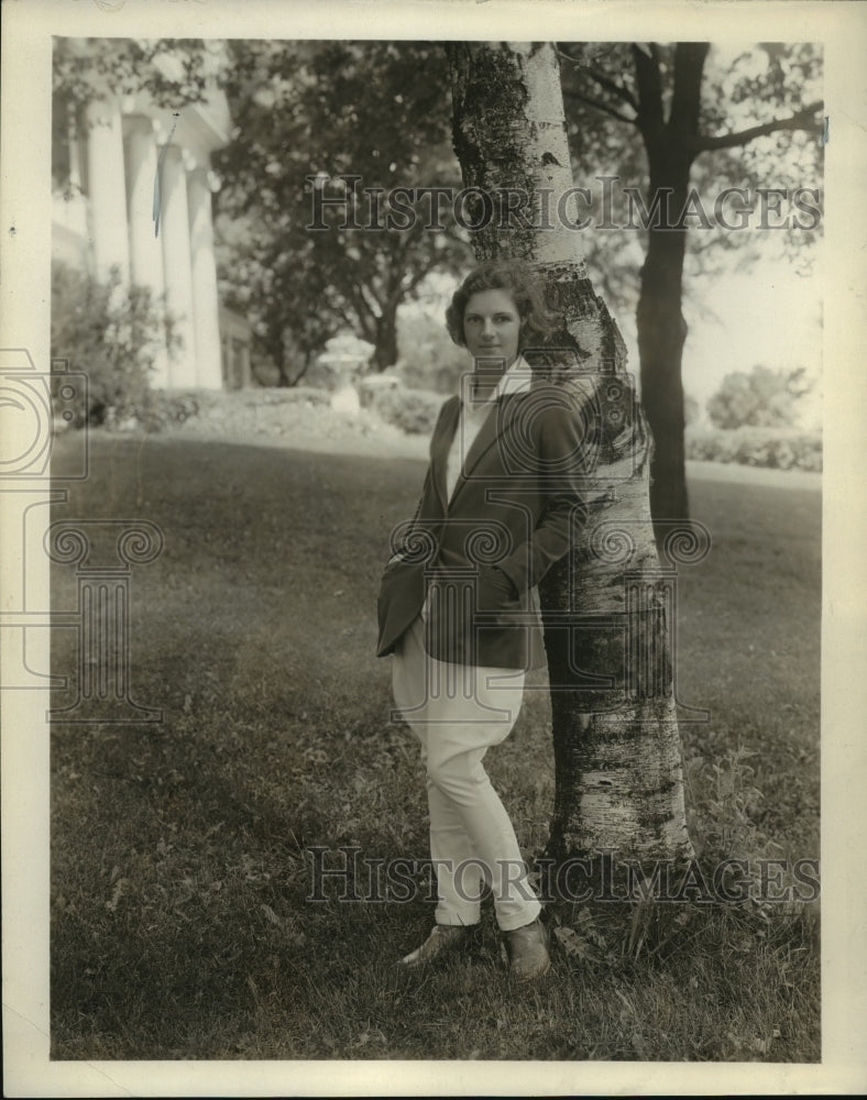 1932 Press Photo Miss Lansing McKee, daughter of the Paul R McKee&#39;s Oconomowoc- Historic Images