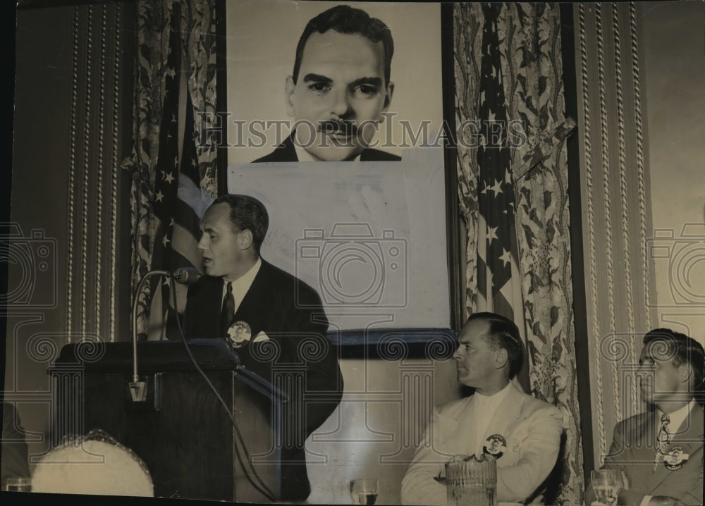 1948 Press Photo Gov Walter Kohler at Milwaukee County Young Republican Dinner- Historic Images