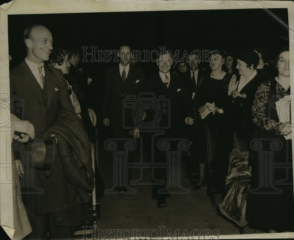 1935 Press Photo Dayton Johnson and Philip La Follette - Historic Images