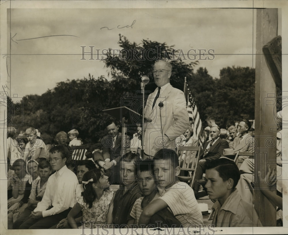 1947 Press Photo Col. Philip F. La Follette, Madison- Historic Images