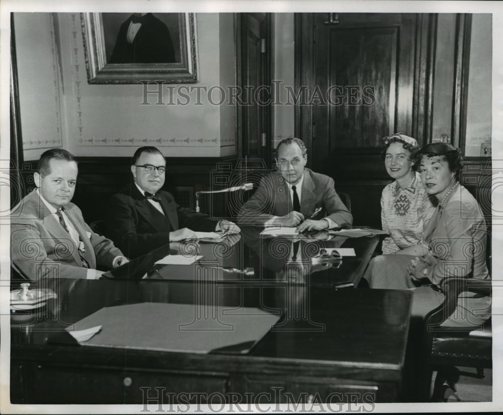 1956 Press Photo State leader launched the Wisconsin observance of Mental Health- Historic Images