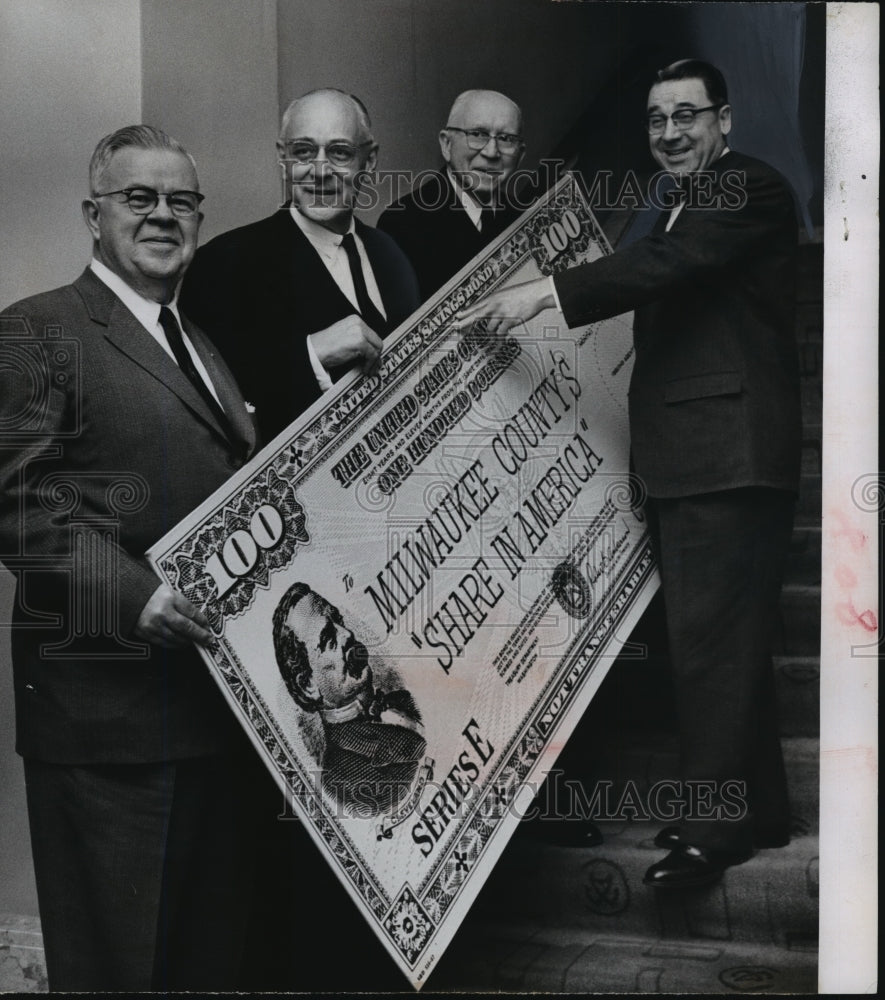 1959 Press PhotoWilliam G. Brumder,James F. Stilles,Walter Seiler,John L. Gruber