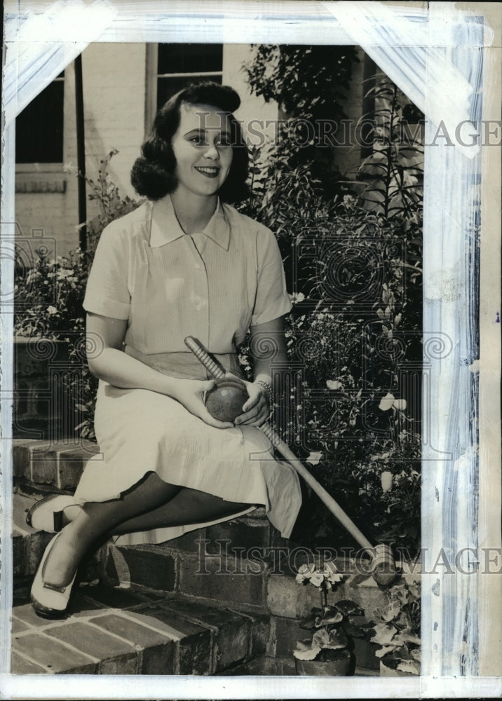 1939 Press Photo Pattie Miller, now Mrs. Garden F. Burgess Jr.- Historic Images