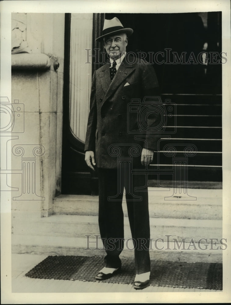 1938 Press Photo Bernard Baruch, American financier - mja16174- Historic Images