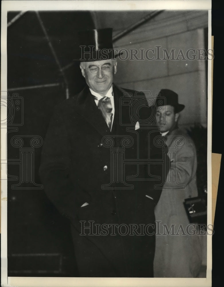 1935 Press Photo Bernard Baruch, New York financier- Historic Images