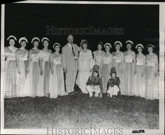 1952 Press Photo Ladies Fair Program at Fond du Lac's Centennial Program