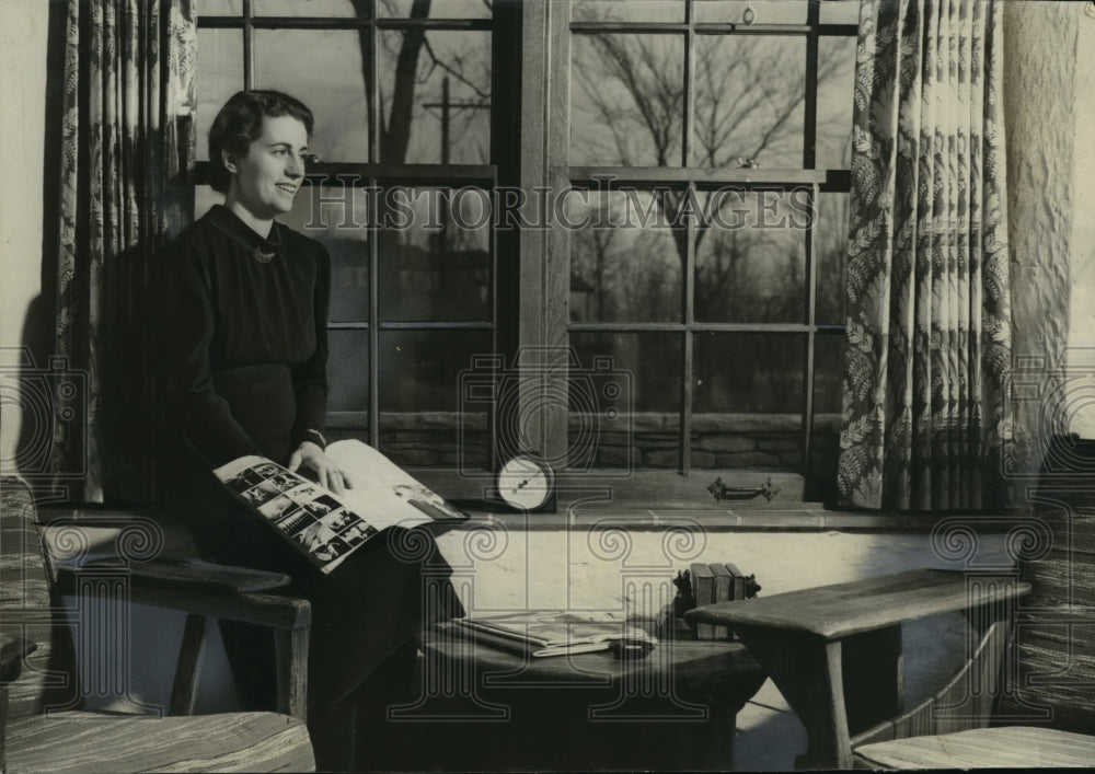 1933 Press Photo Mrs. O.W. Carpenter - mja16597