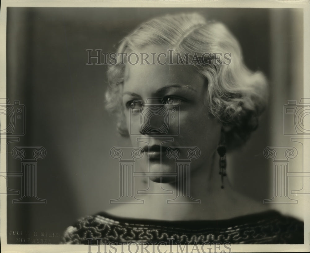 1934 Press Photo Arloene Brown- Historic Images