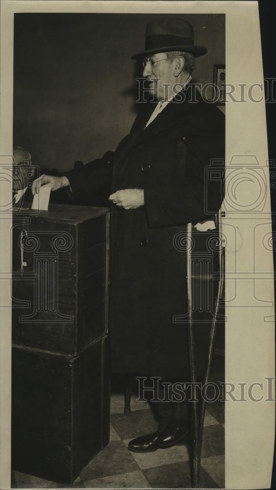 1931 Press Photo Judge John J, Gregory - mja17630