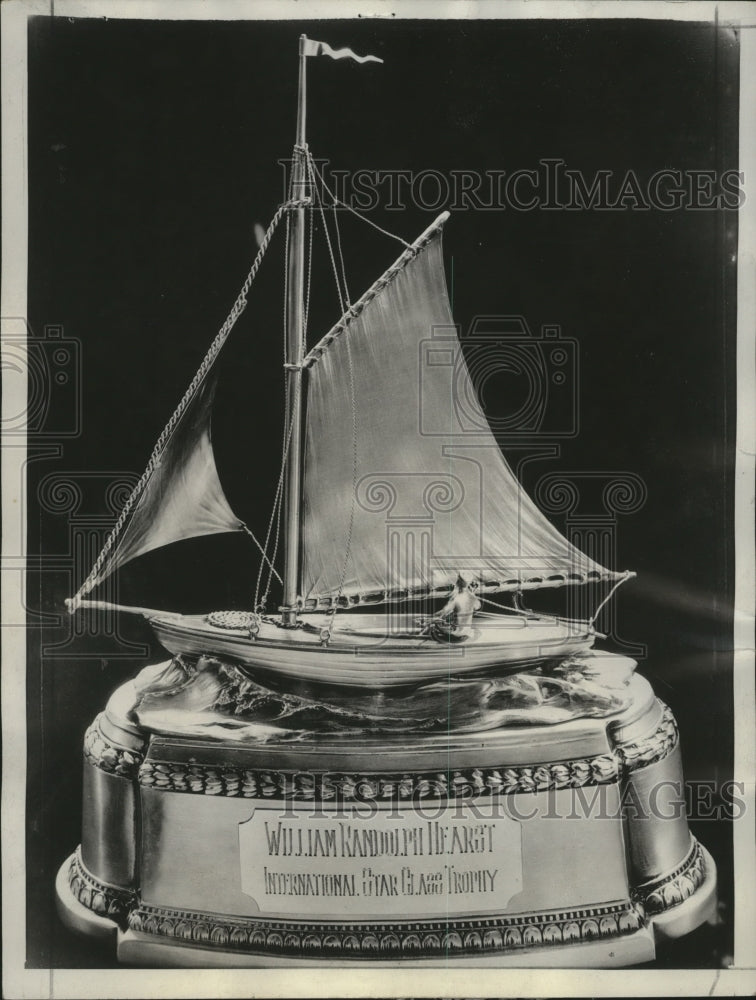 1934 Press Photo William Randolph Hearst International star class yacht regatta- Historic Images