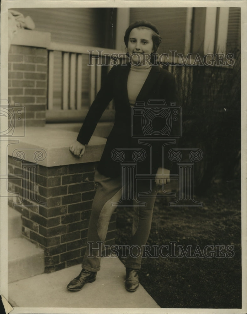 1932 Press Photo Virginia Stevens, now Mrs. James Montgomery Feld- Historic Images