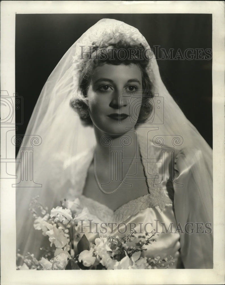 1940 Press Photo Barbara Brumder, now Mrs. Robert J. Foote- Historic Images