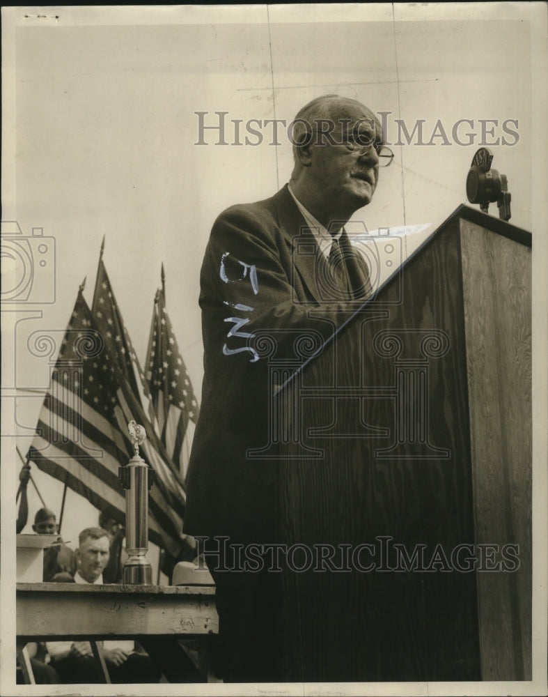 1943 Press Photo Governor&#39;s Day address at Wisconsin State Fair- Historic Images