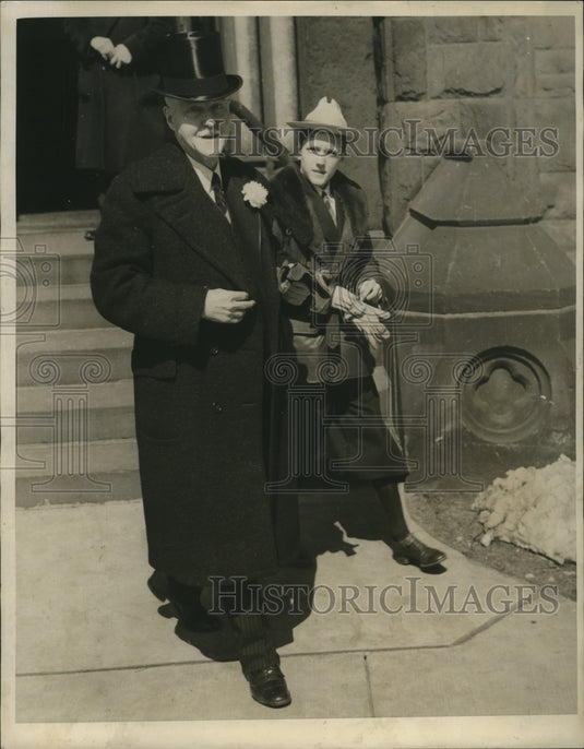 1940 Press Photo Dr. G.V.I. Brown and Selby Brown Jr.- Historic Images