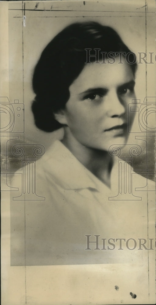 1937 Press Photo Jacqueline Weyenberg, now Mrs. David Kent Lindsay - mja18504- Historic Images
