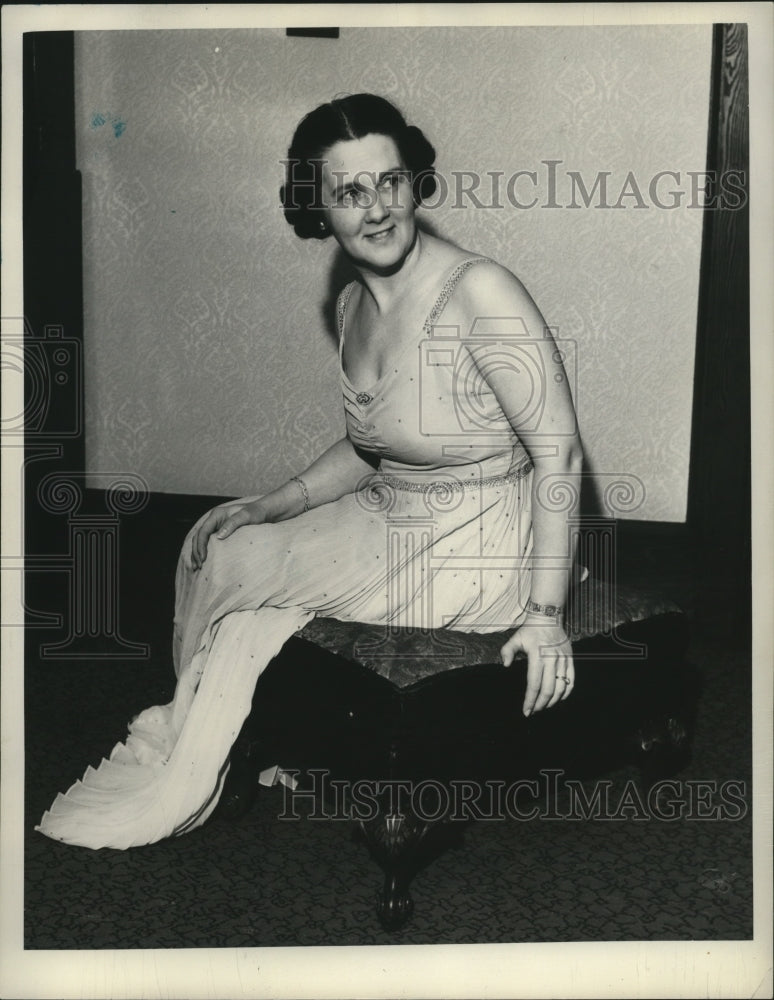 1938 Press Photo Mrs. Al Blatz- Historic Images