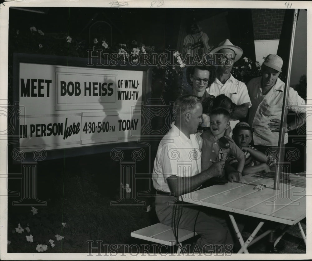 1953 Press Photo WTMJ Radio Program - mja19077