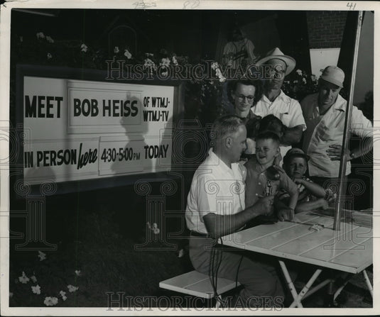 1953 Press Photo WTMJ Radio Program - mja19077