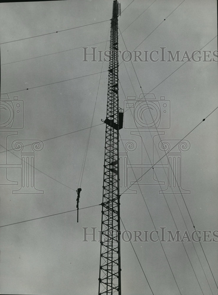 1953 Press Photo The Milwaukee Journal TV transmitter - mja19523- Historic Images