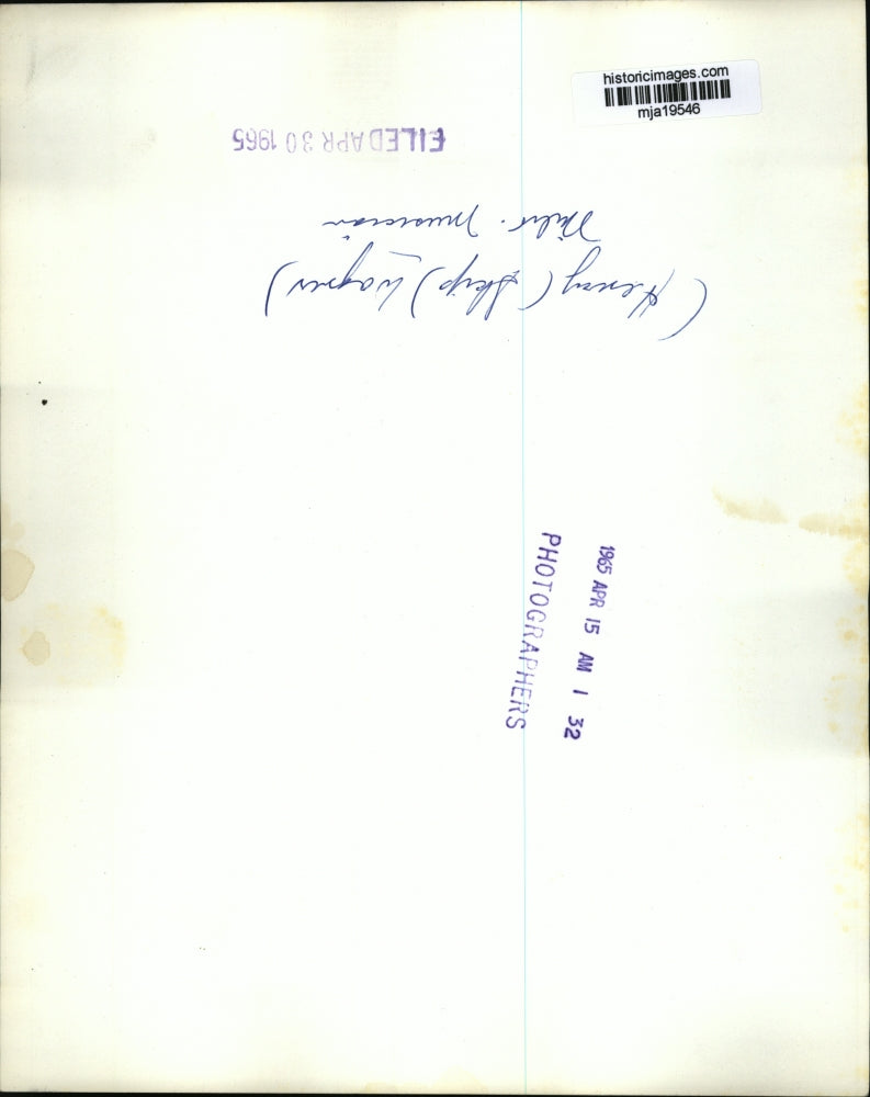 1965 Press Photo Henry Skip Wagner, Milwaukee Musician - mja19546